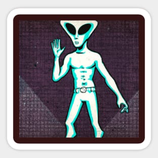 Alien Sticker